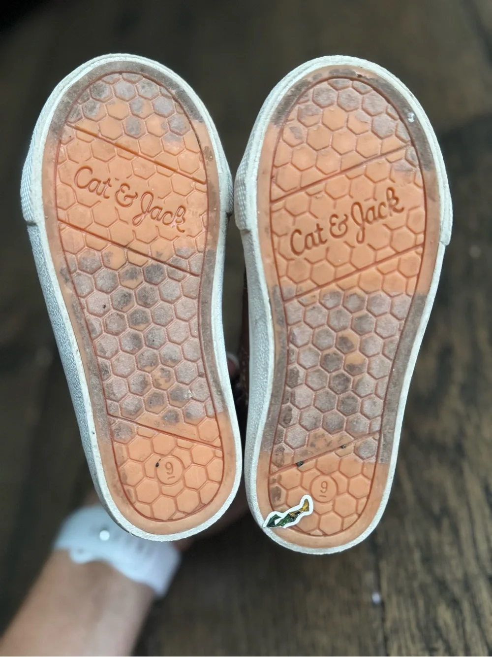 Cat & Jack Brown High-Top Kids Sneakers